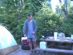 Camping in Tofino. ( I see people everywhere)